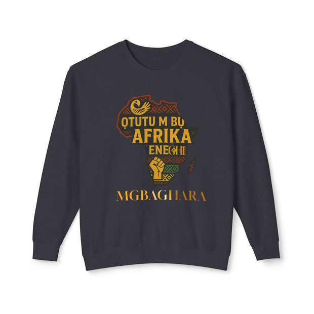 Unisex African Crewneck Sweatshirt | Warm, Stylish & Culturally Inspired
