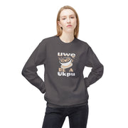 Hug in a Mug Sweatshirt – Uwę Re A Ukpu | Funny Coffee Gift & Casual Fall Wear