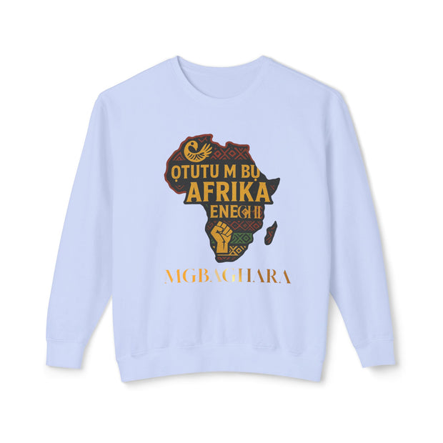 Unisex African Crewneck Sweatshirt | Warm, Stylish & Culturally Inspired