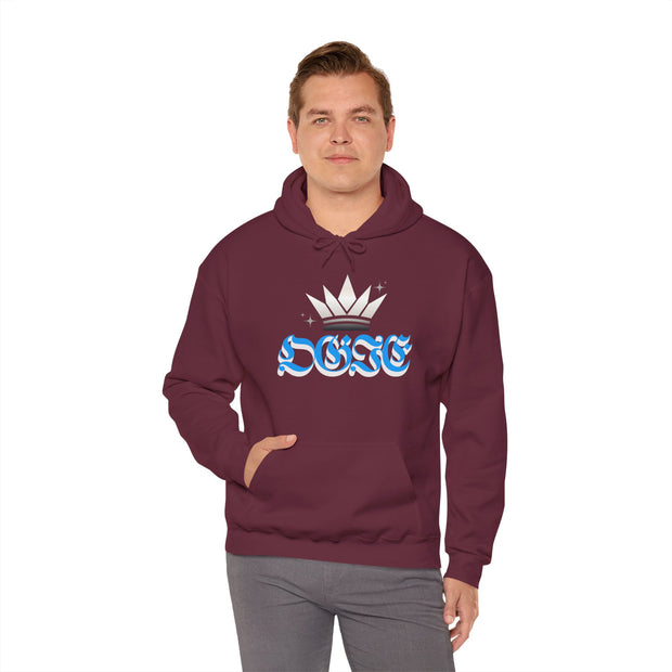 Ogie King in  Edo Men’s Heavy Blend™ Hooded Sweatshirt – Cozy Streetwear & Casual Wear